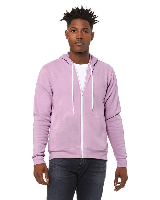 3739 Bella + Canvas Unisex Sponge Fleece Full-Zip Hooded Sweatshirt