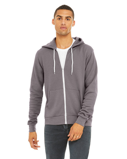 3739 Bella + Canvas Unisex Sponge Fleece Full-Zip Hooded Sweatshirt