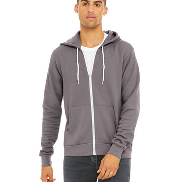 3739 Bella + Canvas Unisex Sponge Fleece Full-Zip Hooded Sweatshirt