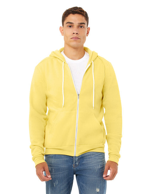 3739 Bella + Canvas Unisex Sponge Fleece Full-Zip Hooded Sweatshirt