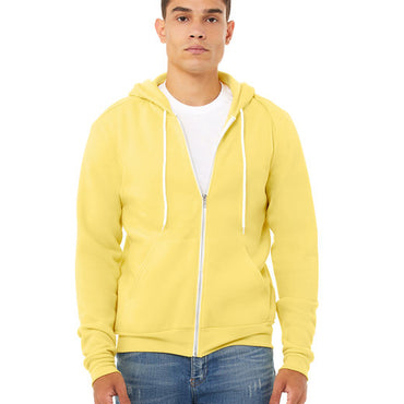 3739 Bella + Canvas Unisex Sponge Fleece Full-Zip Hooded Sweatshirt