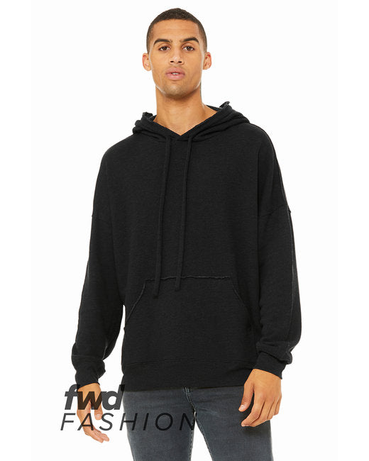 3742C Bella + Canvas FWD Fashion Unisex Raw Seam Hooded Sweatshirt