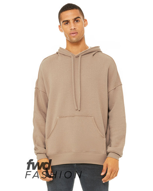 3742C Bella + Canvas FWD Fashion Unisex Raw Seam Hooded Sweatshirt