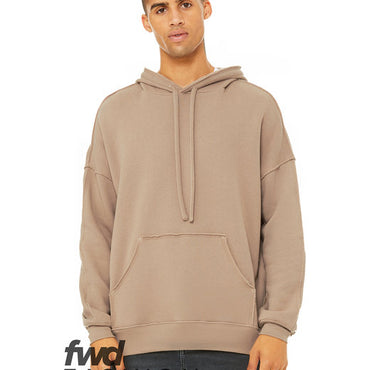 3742C Bella + Canvas FWD Fashion Unisex Raw Seam Hooded Sweatshirt