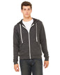 3909 Bella + Canvas Unisex Triblend Sponge Fleece Full-Zip Hoodie