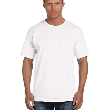 3931P Fruit of the Loom Adult HD Cotton™ Pocket T-Shirt