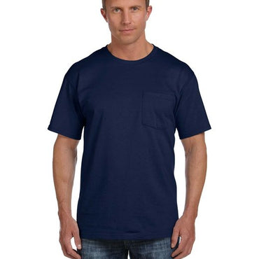 3931P Fruit of the Loom Adult HD Cotton™ Pocket T-Shirt