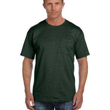 3931P Fruit of the Loom Adult HD Cotton™ Pocket T-Shirt