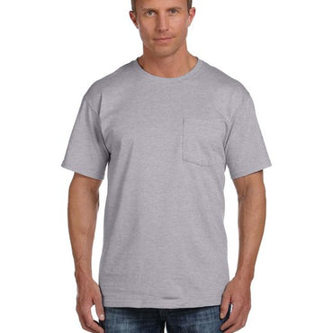 3931P Fruit of the Loom Adult HD Cotton™ Pocket T-Shirt