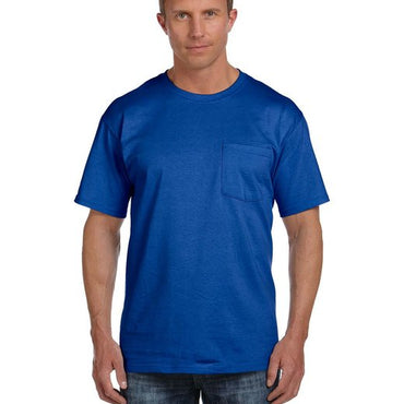 3931P Fruit of the Loom Adult HD Cotton™ Pocket T-Shirt