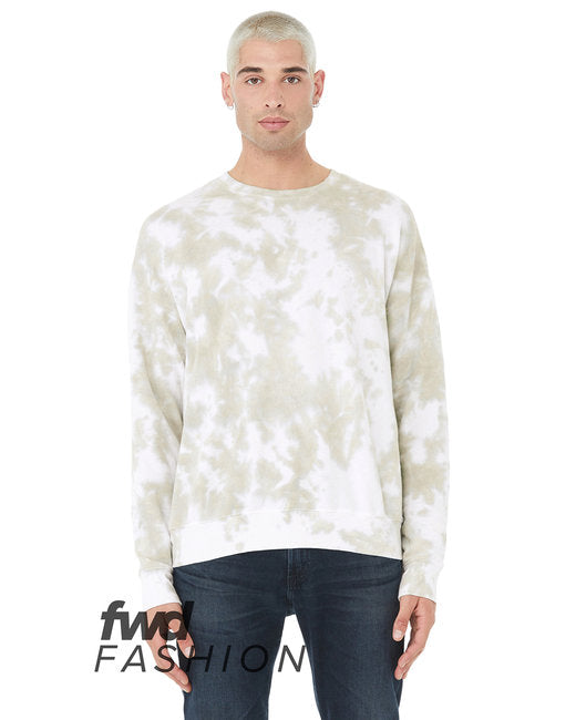 3945RD Bella + Canvas FWD Fashion Unisex Tie-Dye Pullover Sweatshirt