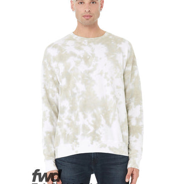 3945RD Bella + Canvas FWD Fashion Unisex Tie-Dye Pullover Sweatshirt