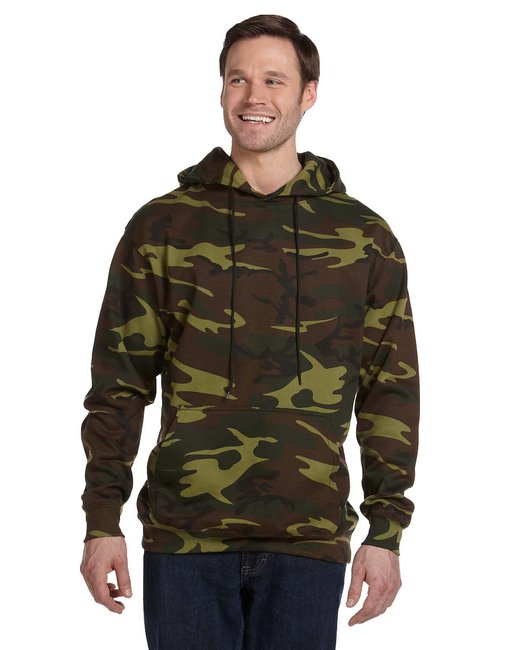 3969 Code Five Unisex Camo Pullover Hoodie