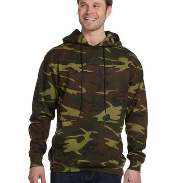 3969 Code Five Unisex Camo Pullover Hoodie