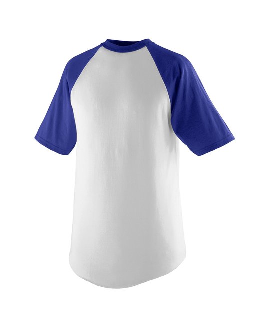 424 Augusta Sportswear Youth Short-Sleeve Baseball Jersey