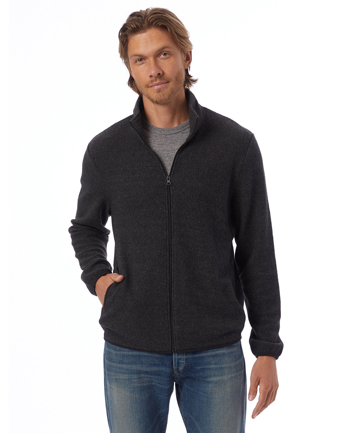 43262RT Alternative Adult Full Zip Fleece Jacket