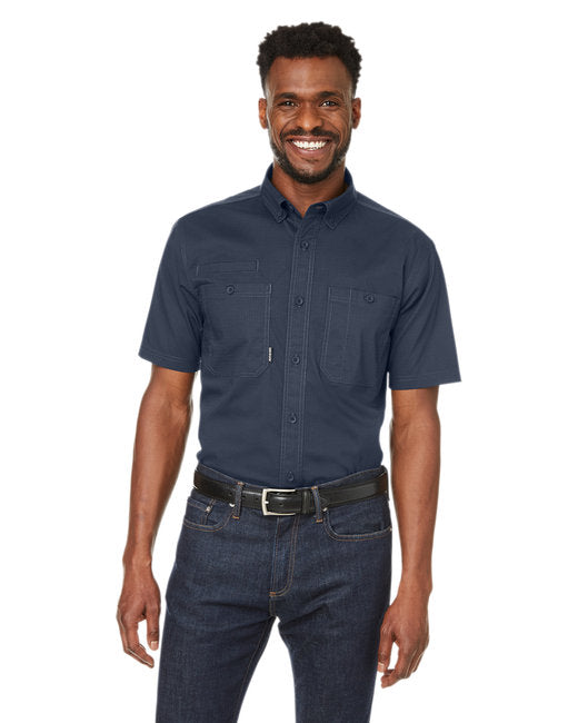 4451DD Dri Duck Men's Craftsman Ripstop Short-Sleeve Woven Shirt