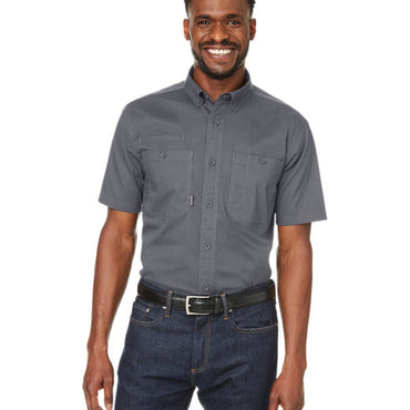 4451DD Dri Duck Men's Craftsman Ripstop Short-Sleeve Woven Shirt