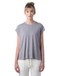 4461HM Alternative Ladies' Modal Tri-Blend Raw Edge Muscle T-Shirt