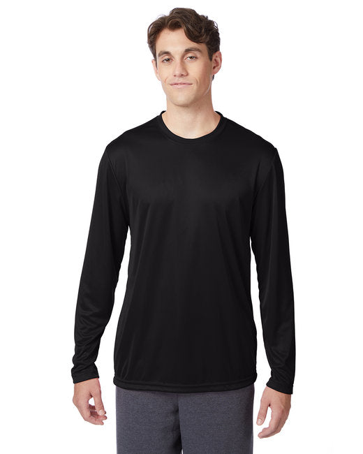 482L Hanes Adult Cool DRI® with FreshIQ Long-Sleeve Performance T-Shirt