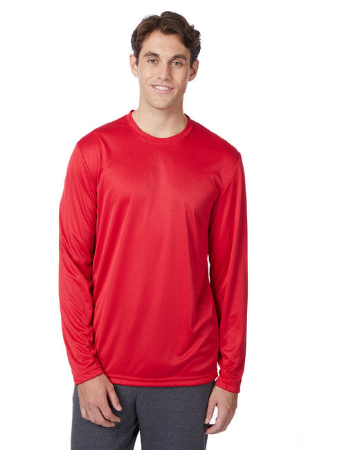 482L Hanes Adult Cool DRI® with FreshIQ Long-Sleeve Performance T-Shirt