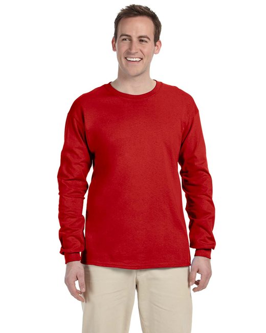 4930 Fruit of the Loom Adult HD Cotton™ Long-Sleeve T-Shirt