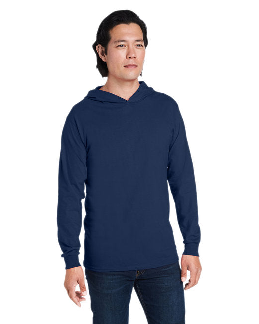 4930LSH Fruit of the Loom Men's HD Cotton™ Jersey Hooded T-Shirt