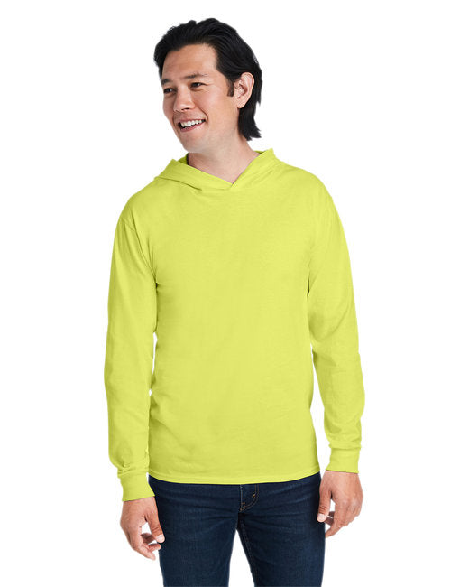 4930LSH Fruit of the Loom Men's HD Cotton™ Jersey Hooded T-Shirt