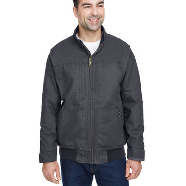 5032DD Dri Duck Men's Force Canvas Bomber Jacket