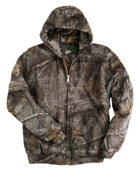 5034 Dri Duck Men's Laramie Canvas Hooded Jacket