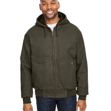 5034T Dri Duck Men's Laramie Canvas Hooded Jacket