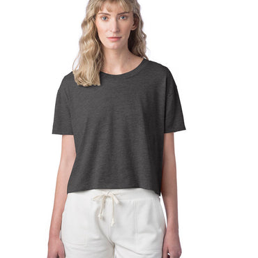 5114CV Alternative Ladies' CVC Go-To Headliner Crop T-Shirt