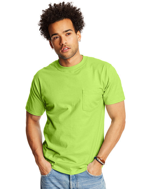 5190P Hanes Adult Beefy-T® with Pocket