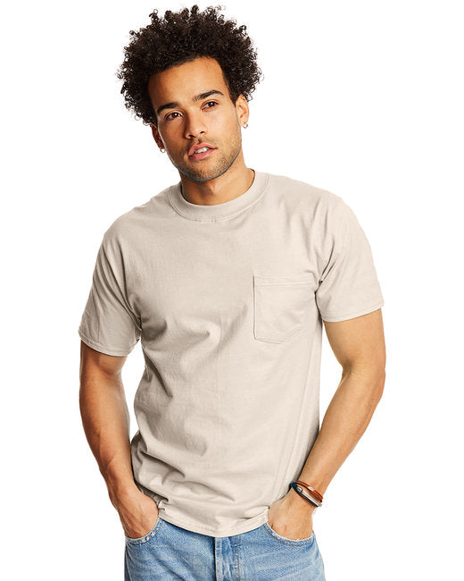 5190P Hanes Adult Beefy-T® with Pocket