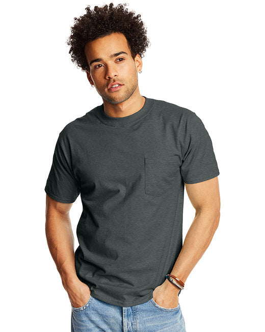 5190P Hanes Adult Beefy-T® with Pocket