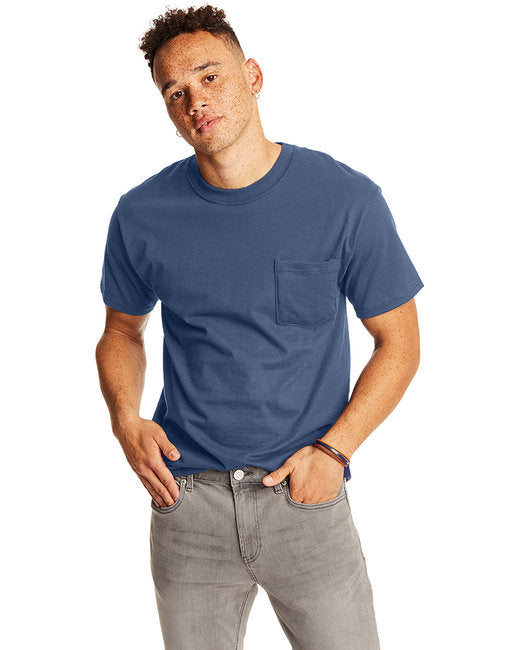 5190P Hanes Adult Beefy-T® with Pocket