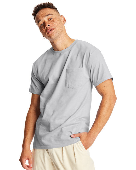 5190P Hanes Adult Beefy-T® with Pocket