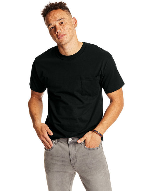 5190P Hanes Adult Beefy-T® with Pocket