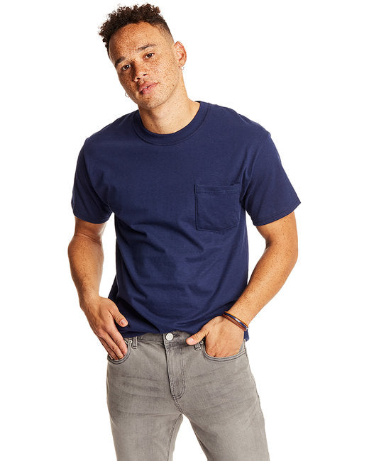 5190P Hanes Adult Beefy-T® with Pocket