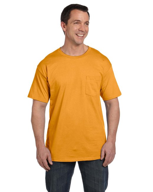 5190P Hanes Adult Beefy-T® with Pocket