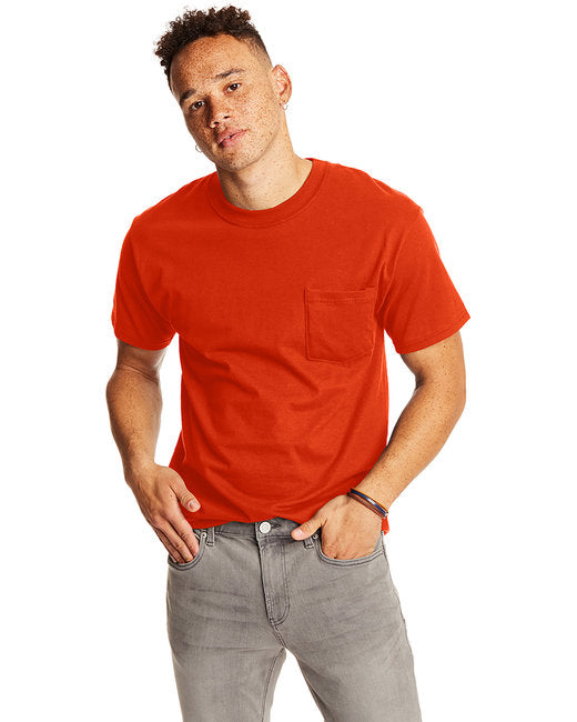 5190P Hanes Adult Beefy-T® with Pocket