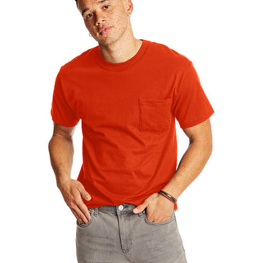 5190P Hanes Adult Beefy-T® with Pocket