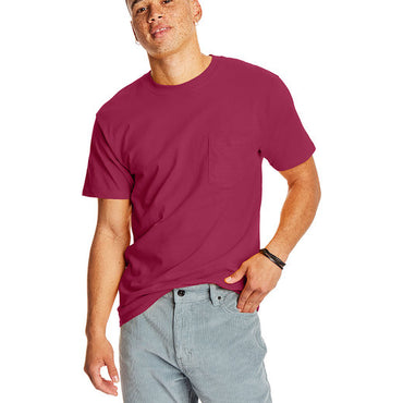 5190P Hanes Adult Beefy-T® with Pocket