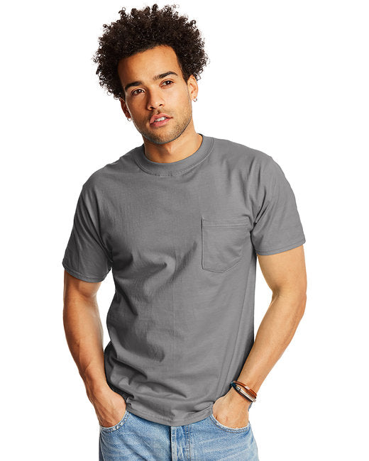 5190P Hanes Adult Beefy-T® with Pocket