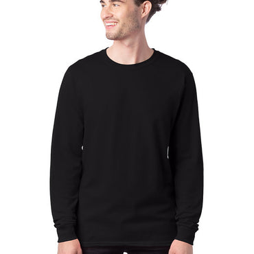 5286 Hanes Men's 5.2 oz. ComfortSoft® Cotton Long-Sleeve T-Shirt