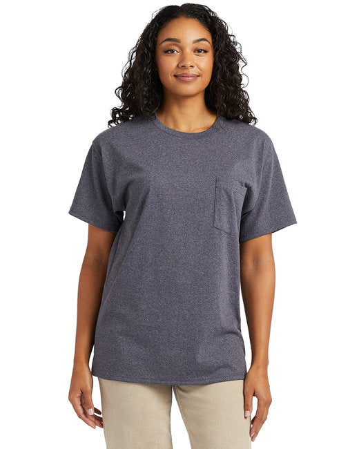 5290P Hanes Unisex Essential Pocket T-Shirt