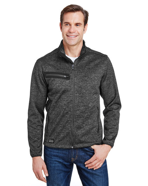 5316 Dri Duck Atlas Bonded Mélange Sweater Fleece Jacket