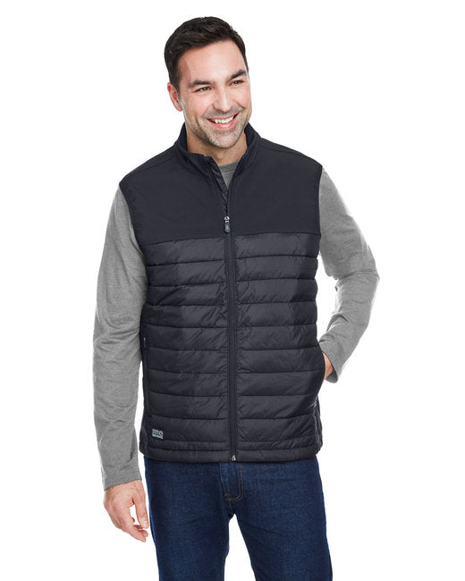 5318 Dri Duck Men's Summit Puffer Body Softshell Vest