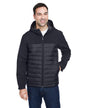 5324 Dri Duck Men's Pinnacle Puffer Body Softshell Hooded Jacket