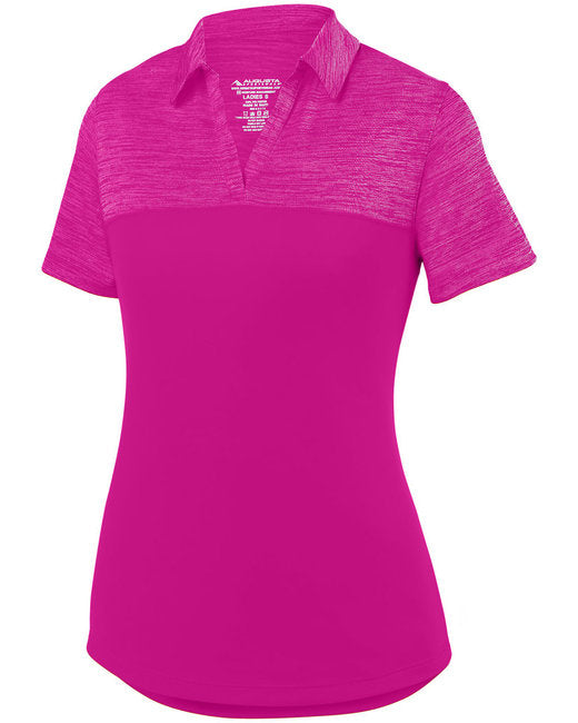 5413 Augusta Sportswear Ladies' Shadow Tonal Heather Polo